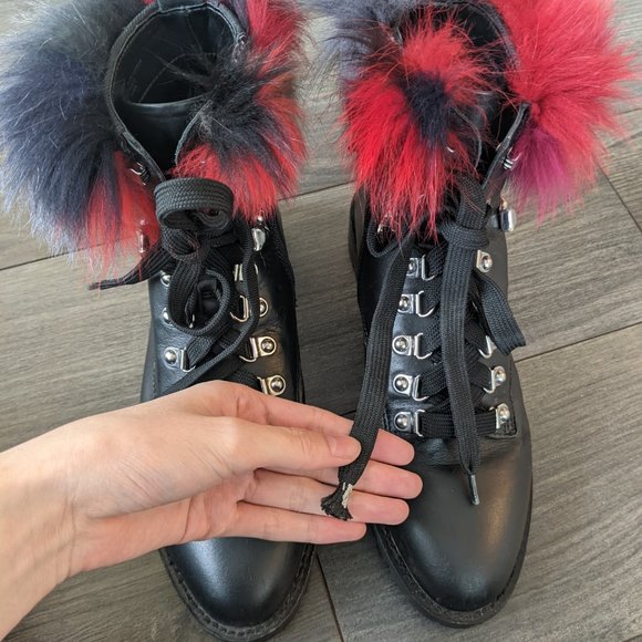 Rebecca Minkoff Fox Fur Boots - Picture 3 of 4